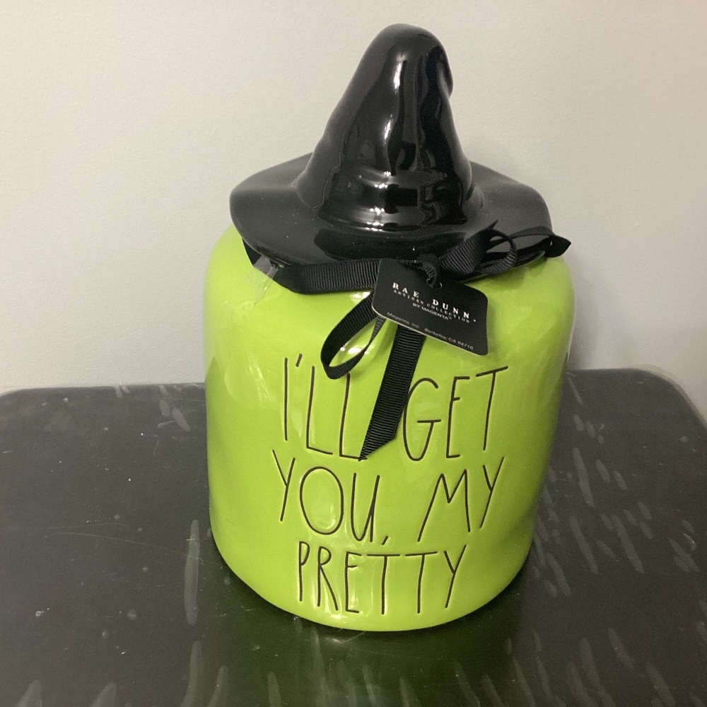 Rae Dunn I’ll get you my pretty canister